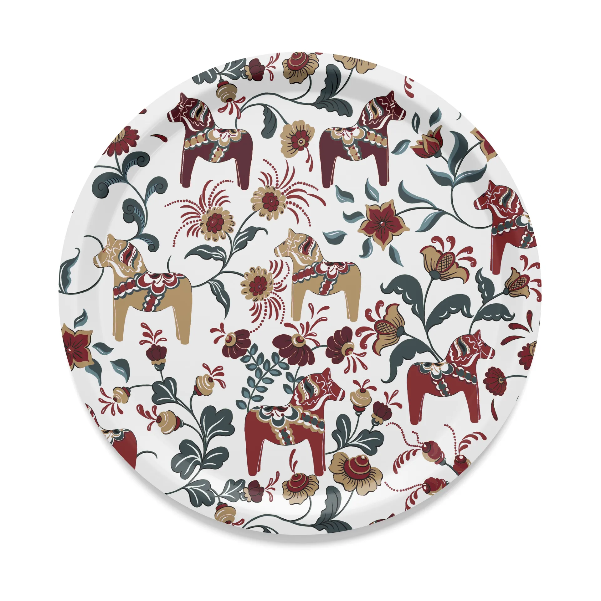 Leksand tray Ø38 cm, Anniversary edition 30 years Arvidssons Textil