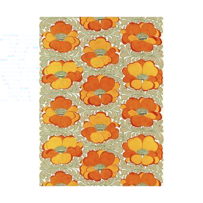 Arvidssons Textil Love fabric Orange