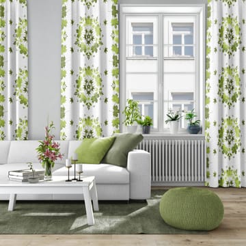 Lövkrans fabric - Green - Arvidssons Textil