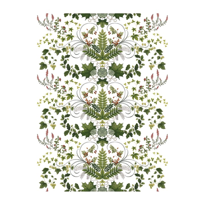 Lövsång fabric - Green - Arvidssons Textil
