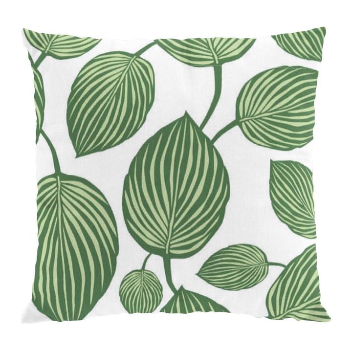 Lyckans blad cushion cover 45x45 cm - green - Arvidssons Textil