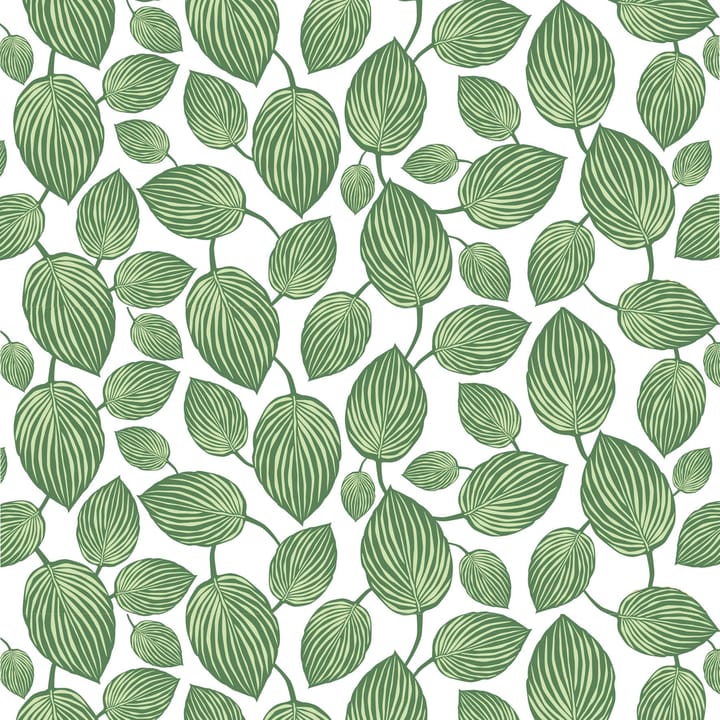 Lyckans blad oilcloth - green - Arvidssons Textil