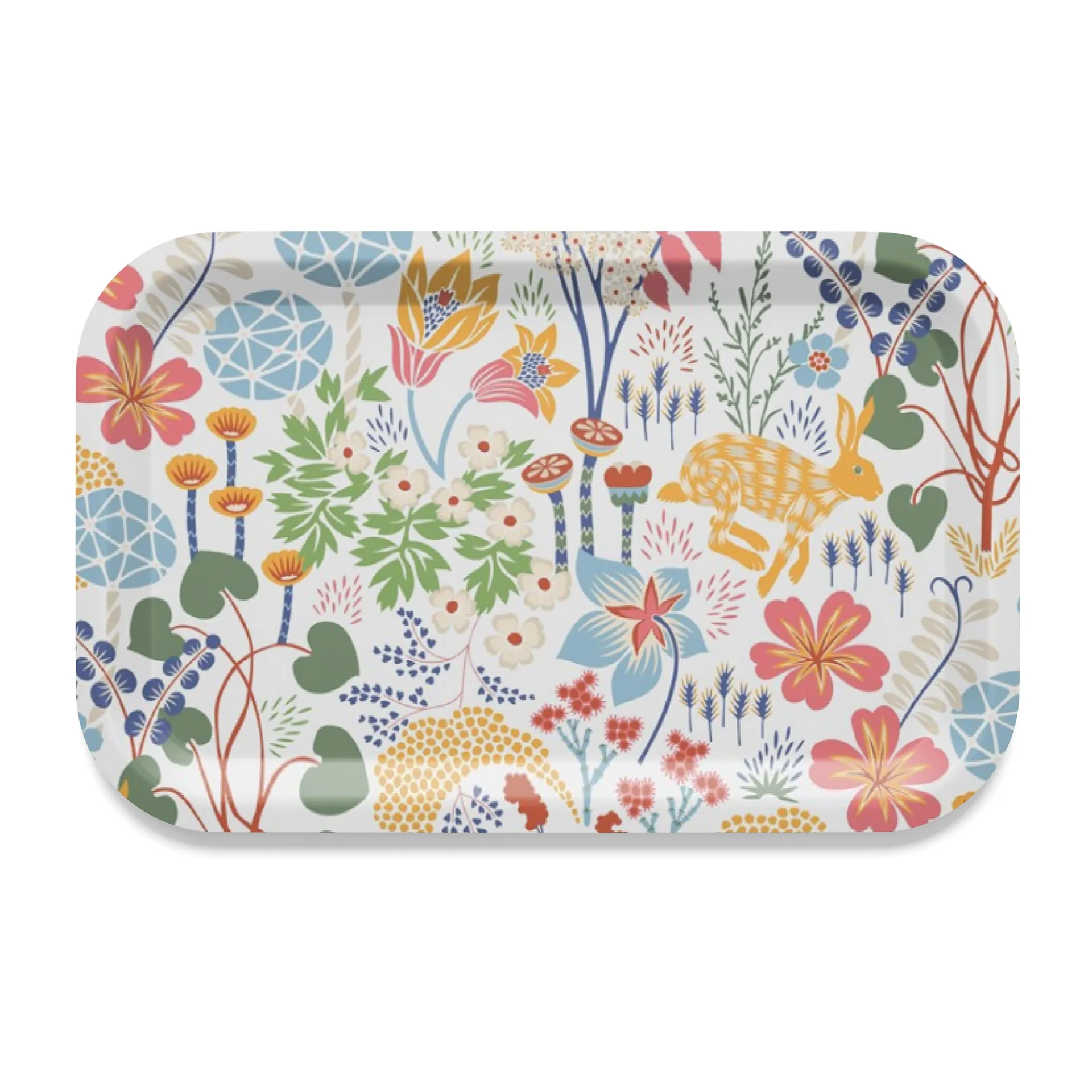 Lyckeflykt tray 21x33 cm, Multi Arvidssons Textil