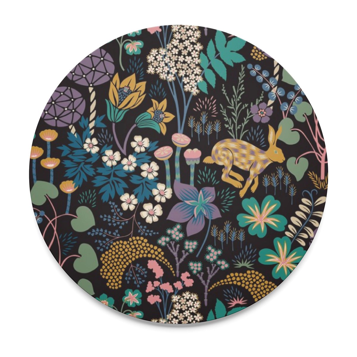 Arvidssons Textil Lyckeflykt trivet o21 cm Black | Scandinavian Design | Trivets | Black