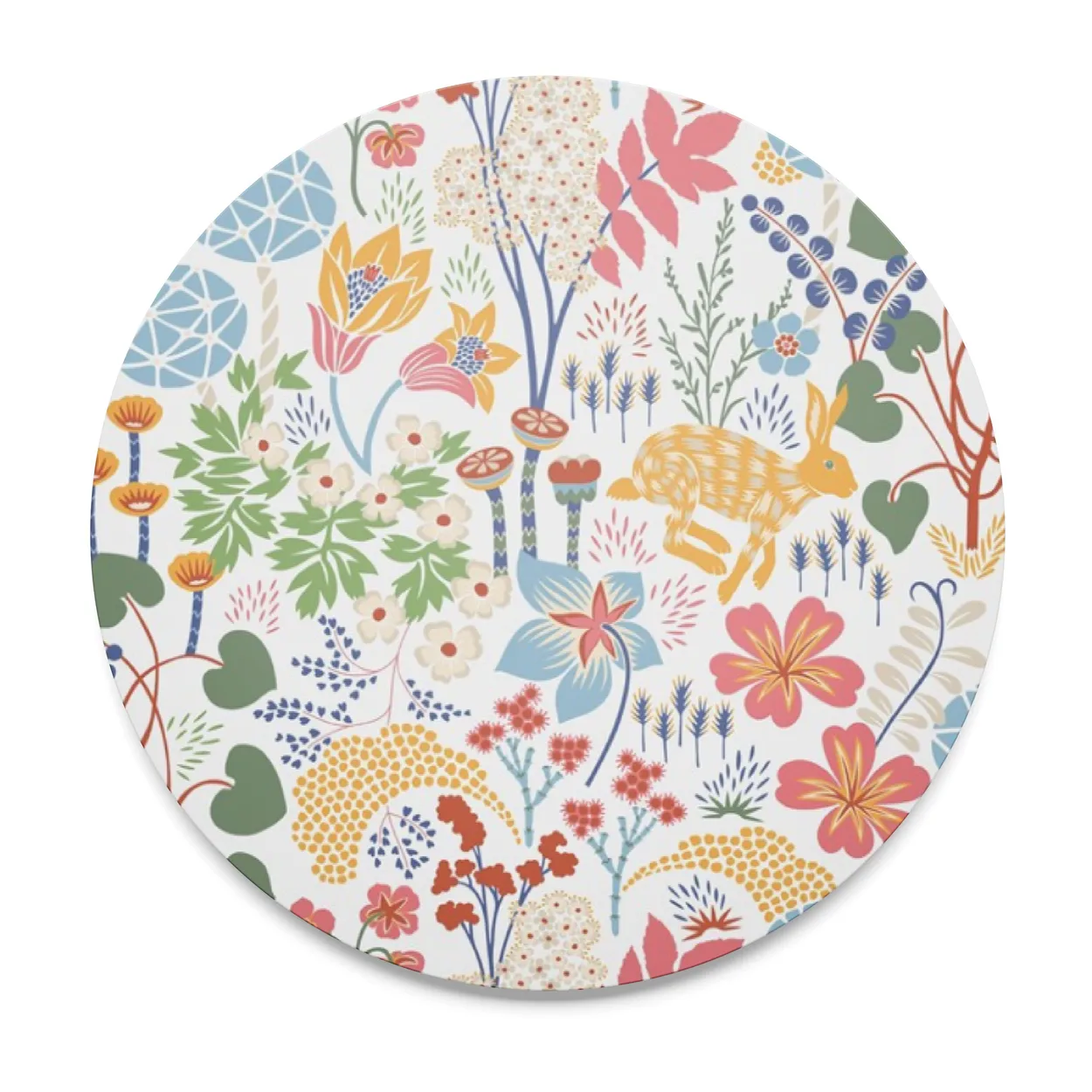 Arvidssons Textil Lyckeflykt trivet o21 cm Multi | Scandinavian Design | Trivets | Multi
