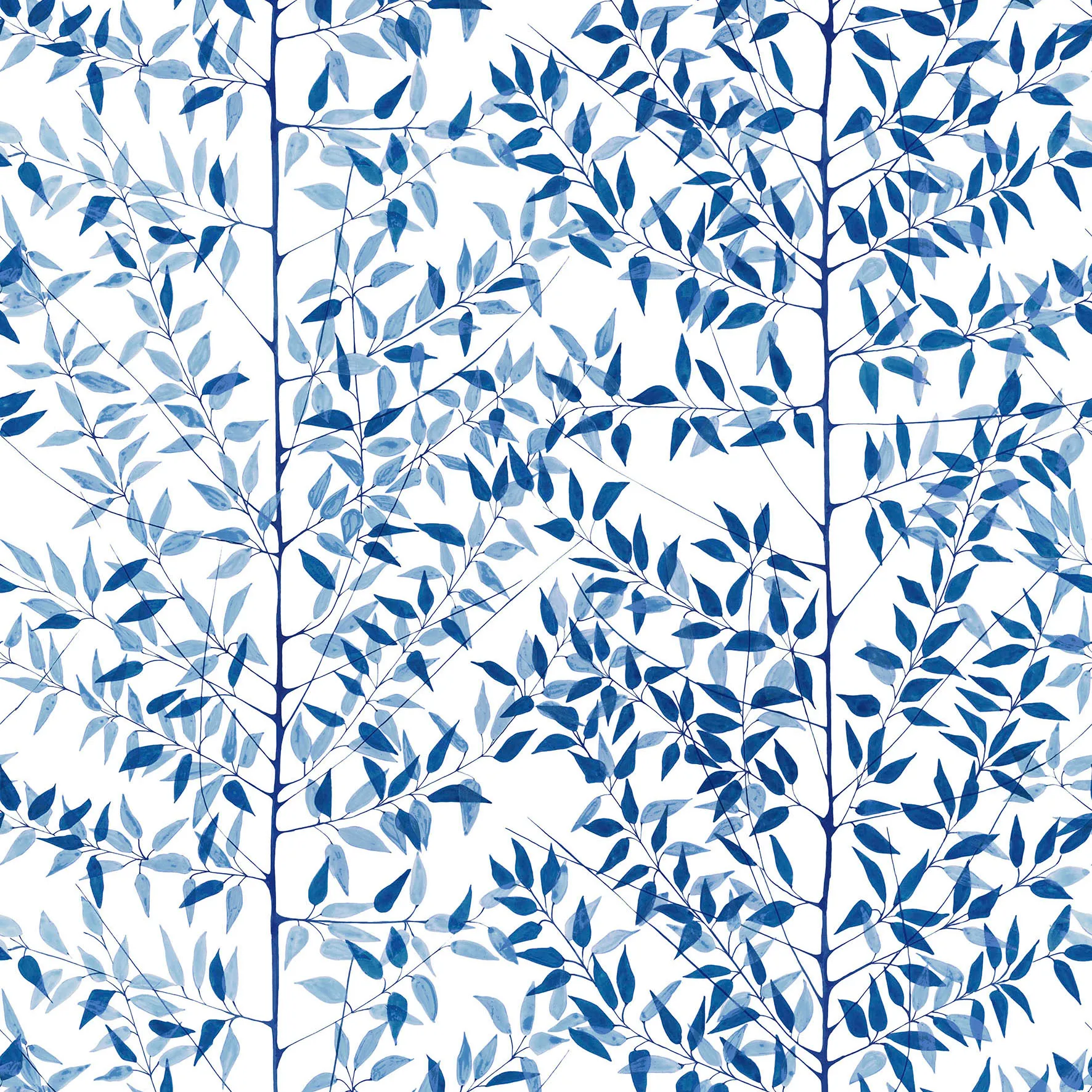 När staren kom fabric, blue Arvidssons Textil