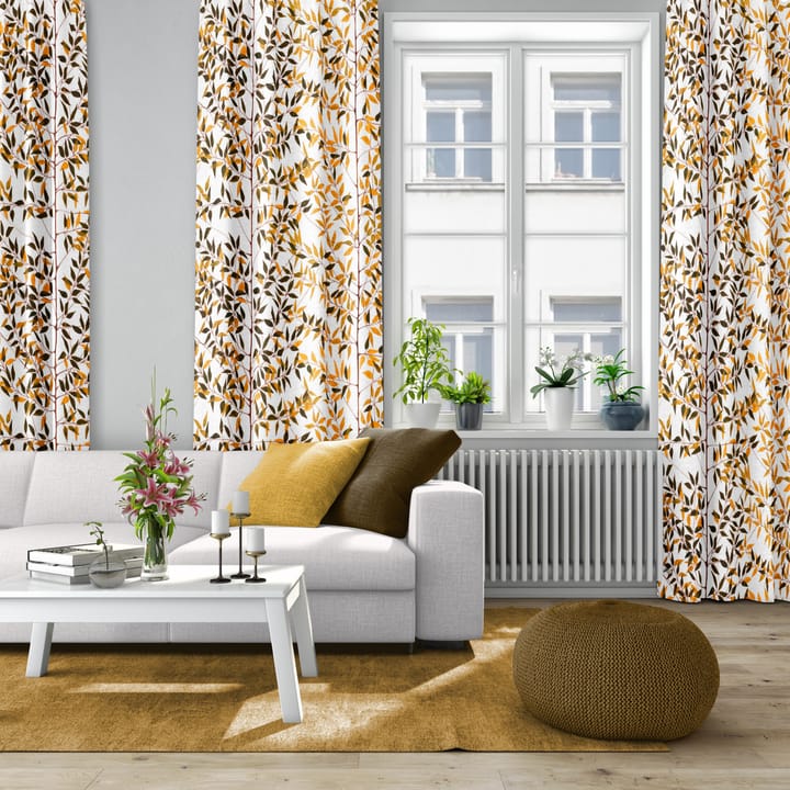 När staren kom fabric, brown Arvidssons Textil