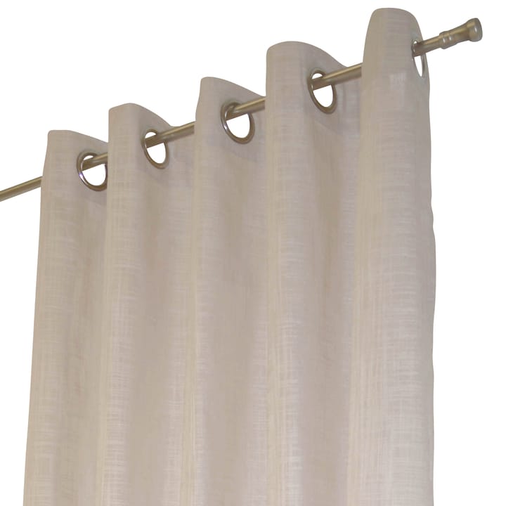 Norrsken curtain with eyelets - beige - Arvidssons Textil