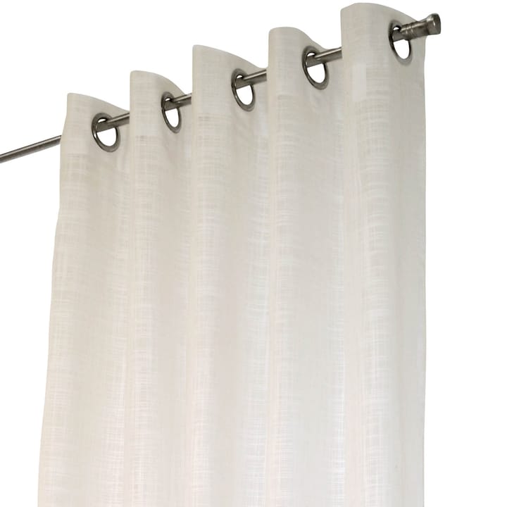 Norrsken curtain with eyelets - creme white - Arvidssons Textil