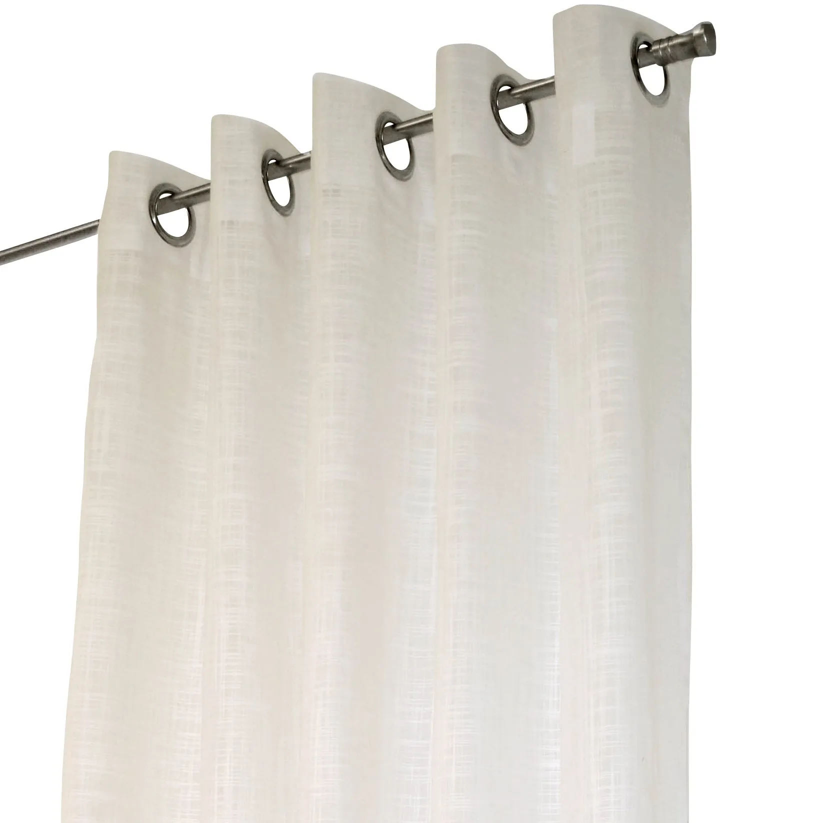 Norrsken curtain with eyelets, creme white Arvidssons Textil