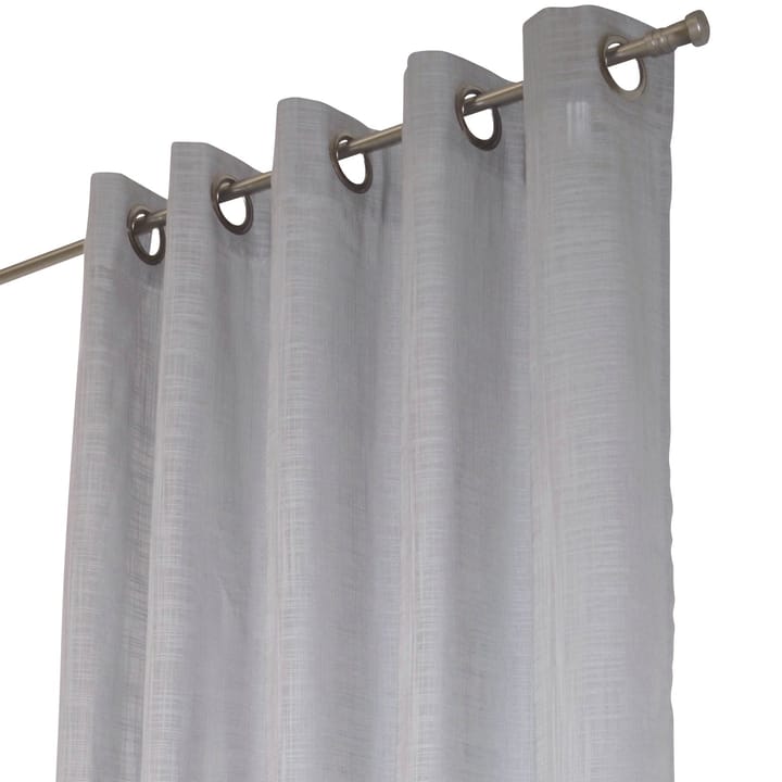 Norrsken curtain with eyelets - light grey - Arvidssons Textil