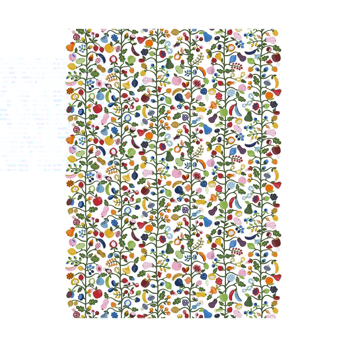 Arvidssons Textil Orchard fabric Multi