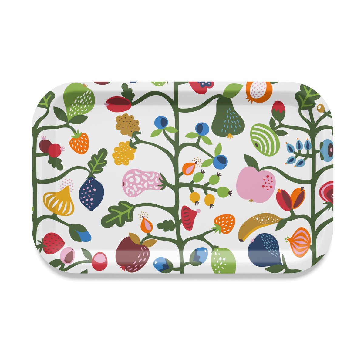Arvidssons Textil Orchard tray 20x27 cm Multi