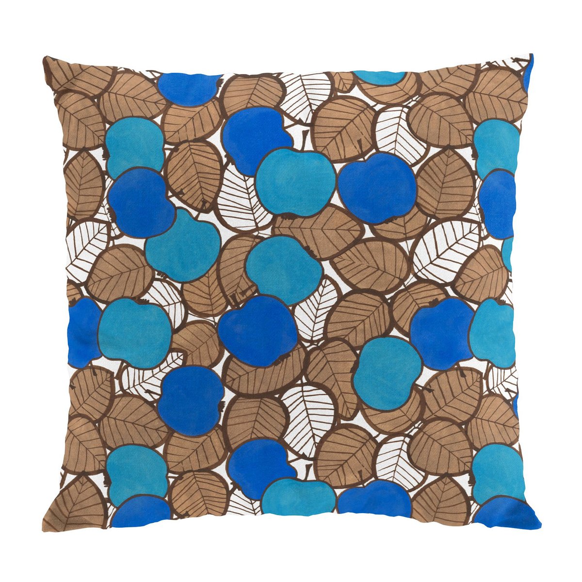 Arvidssons Textil Päppel cushion cover 47x47 cm Green-blue