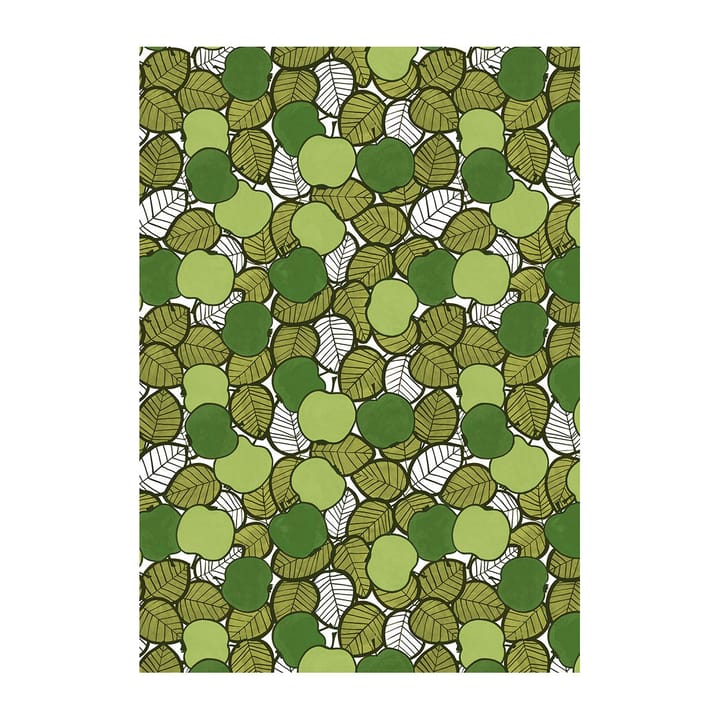 Päppel oilcloth - Green - Arvidssons Textil