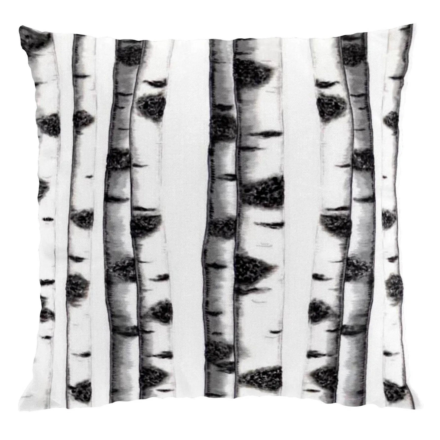 Skogsbryn cushion cover, black-white Arvidssons Textil