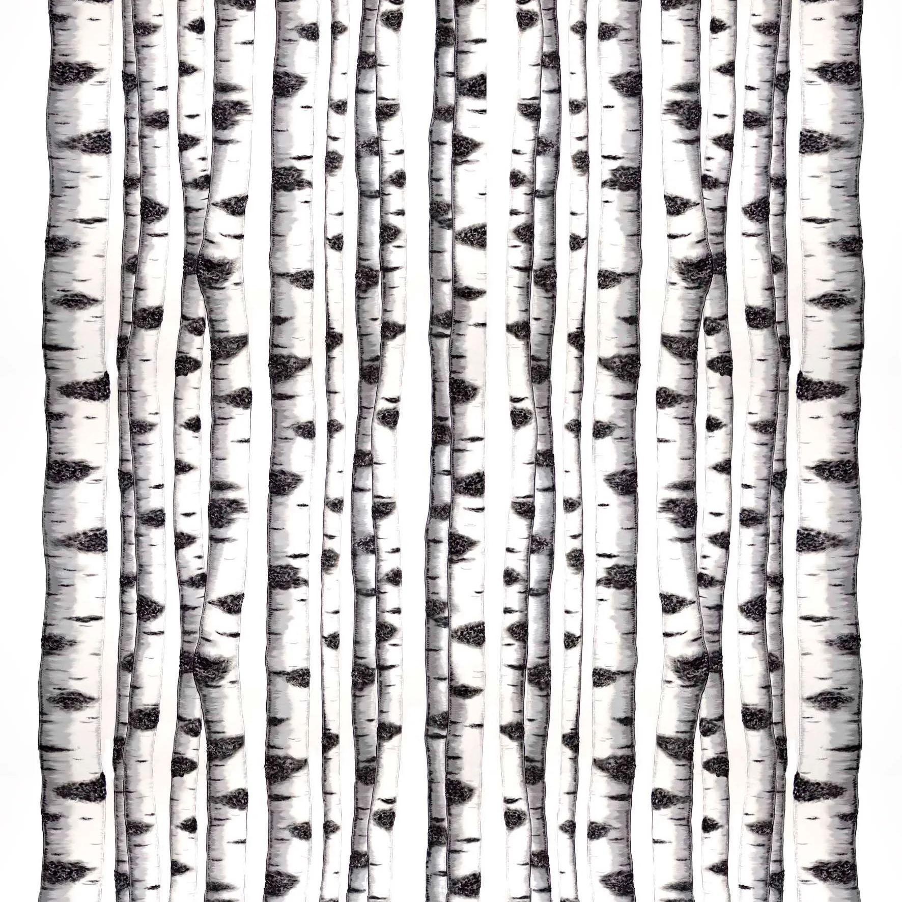 Skogsbryn fabric, grey Arvidssons Textil