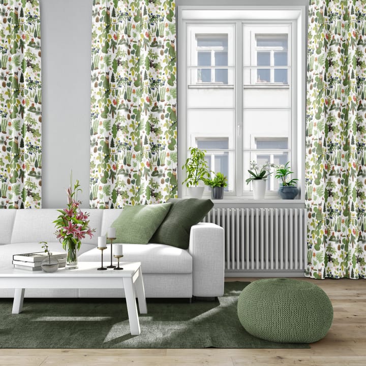 Skogsliv fabric, Green Arvidssons Textil