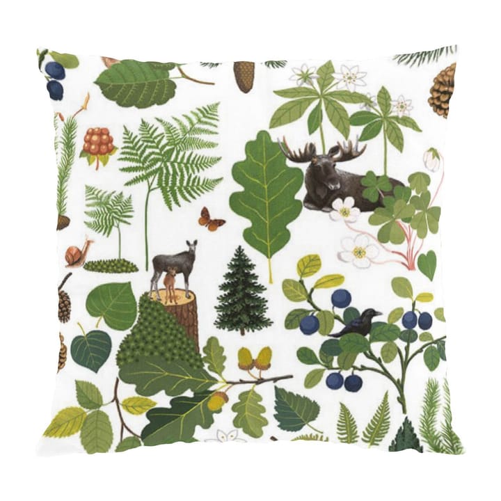 Skogsliv pillowcase 47x47 cm - Green - Arvidssons Textil