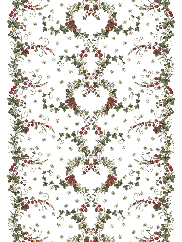 Smultronstället oilcloth - Off white - Arvidssons Textil