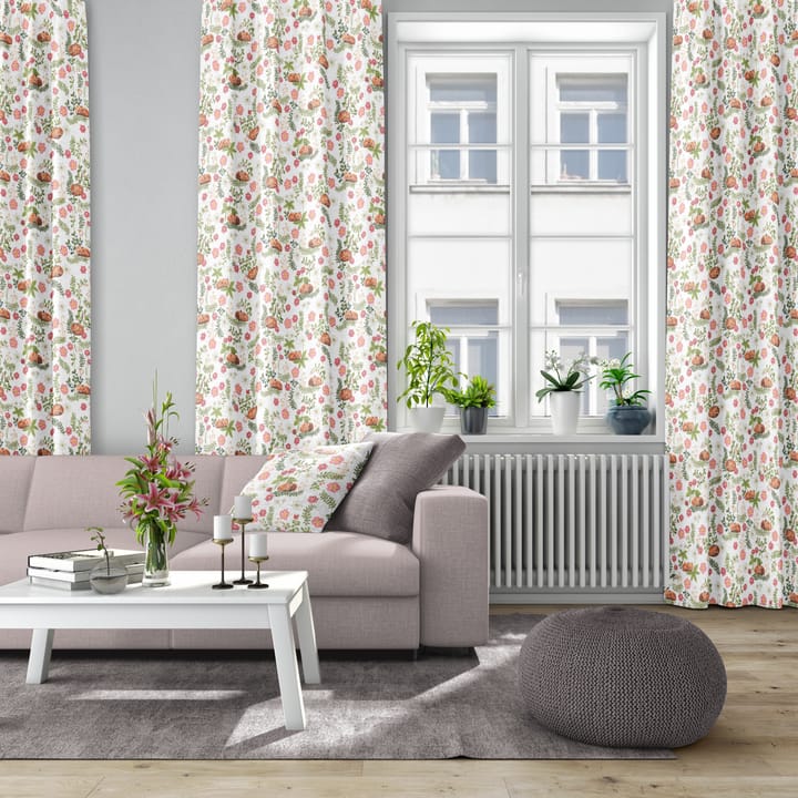 Sova räv pillowcase 47x47 cm, Green-pink Arvidssons Textil
