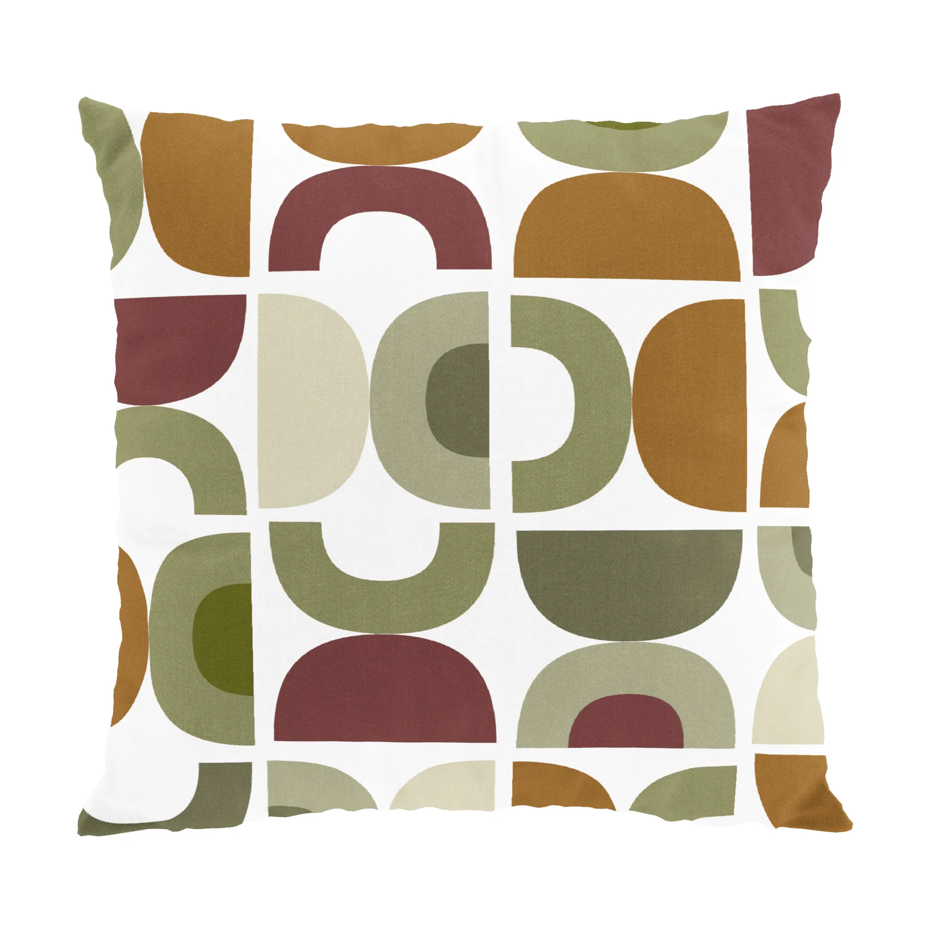 Spiraldans cushion cover 47x47 cm, Beige Arvidssons Textil