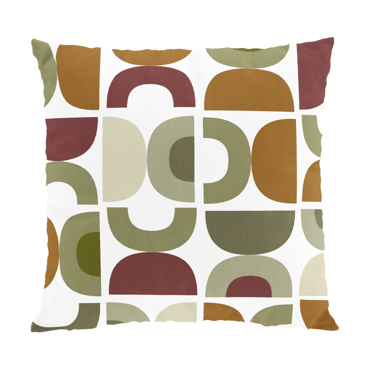 Arvidssons Textil Spiraldans cushion cover 47x47 cm Beige