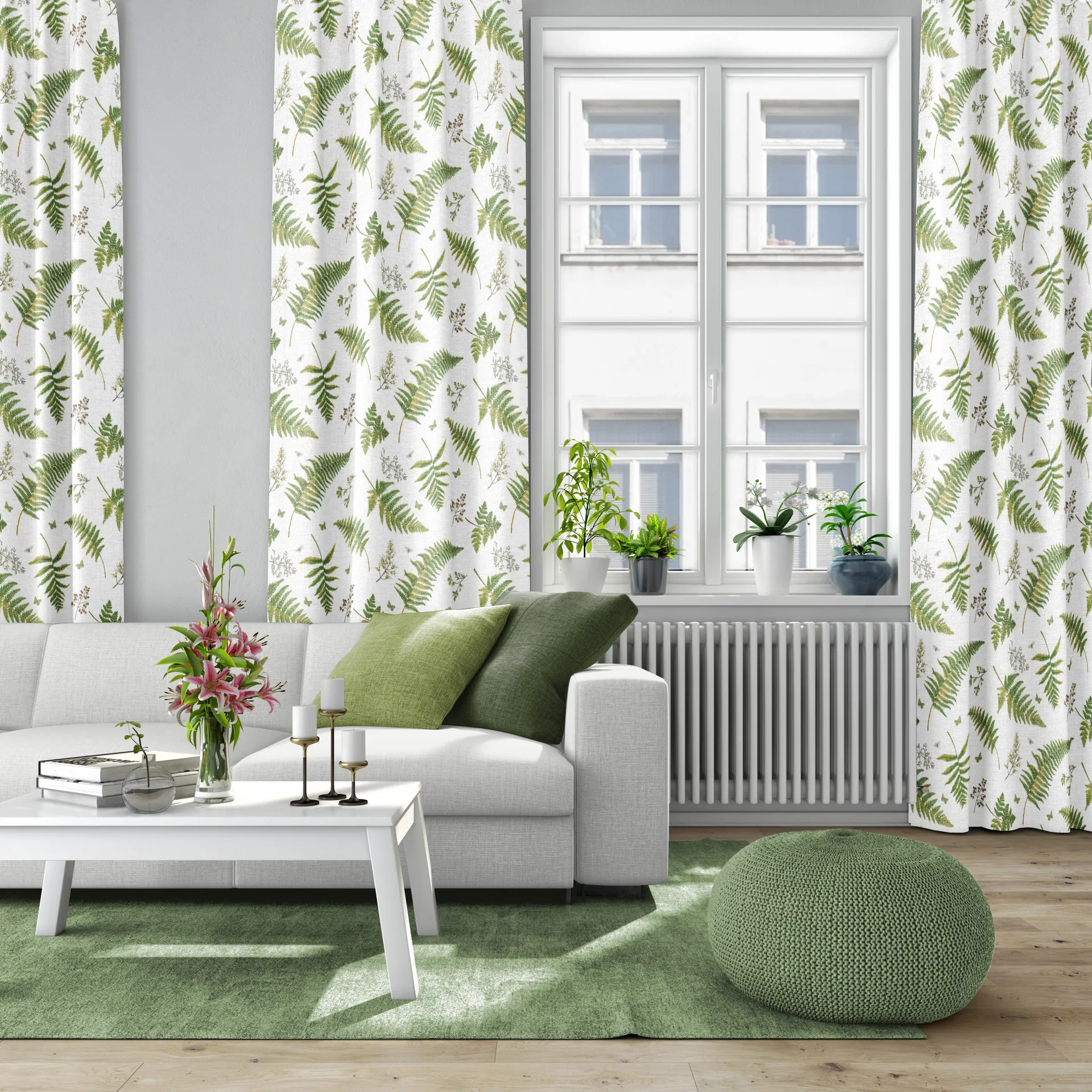 Stensöta fabric, Green Arvidssons Textil