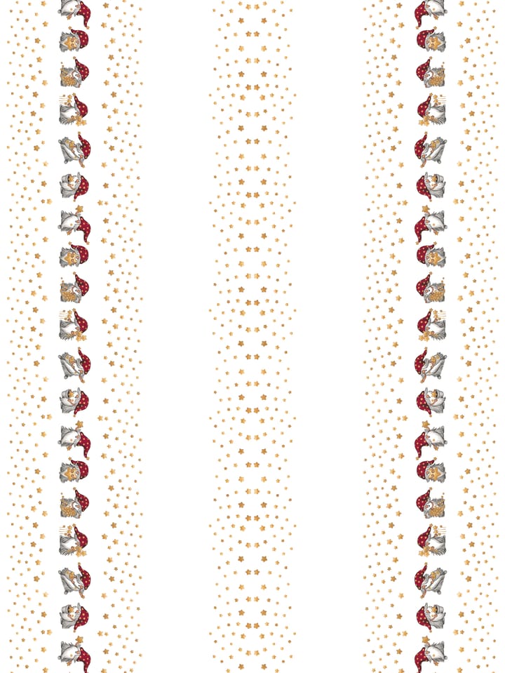 Stjärnglans fabric - Off white - Arvidssons Textil