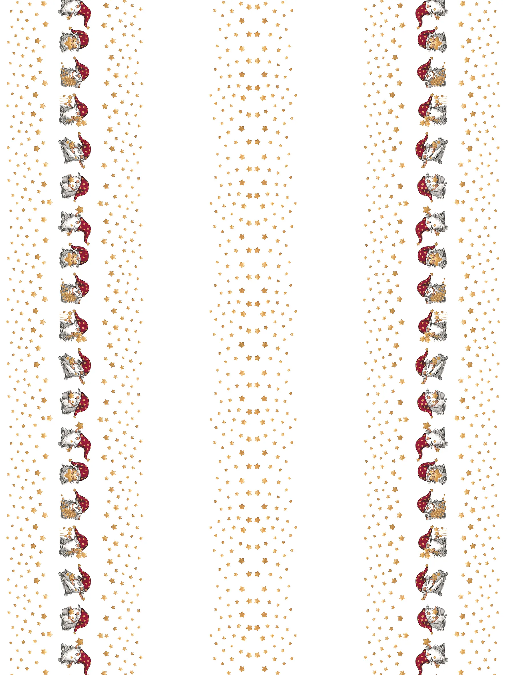 Stjärnglans fabric, Off white Arvidssons Textil