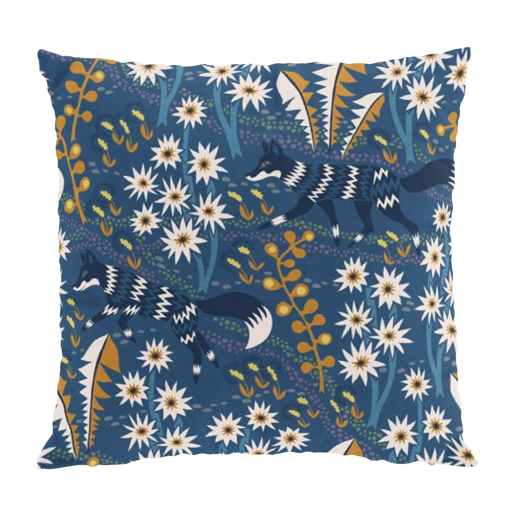 Stjärnspeja cushion cover 47x47 cm, Blue Arvidssons Textil