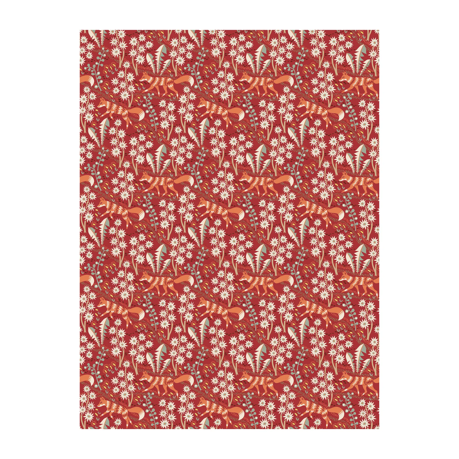 Stjärnspeja oilcloth, Red Arvidssons Textil
