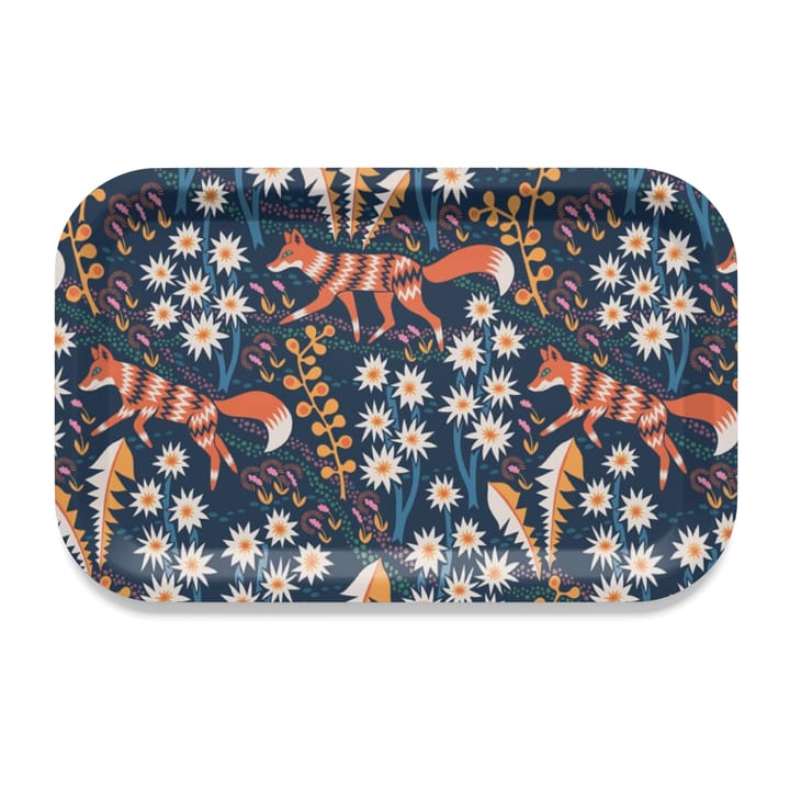 Stjärnspeja tray 21x31 cm - Dark blue - Arvidssons Textil