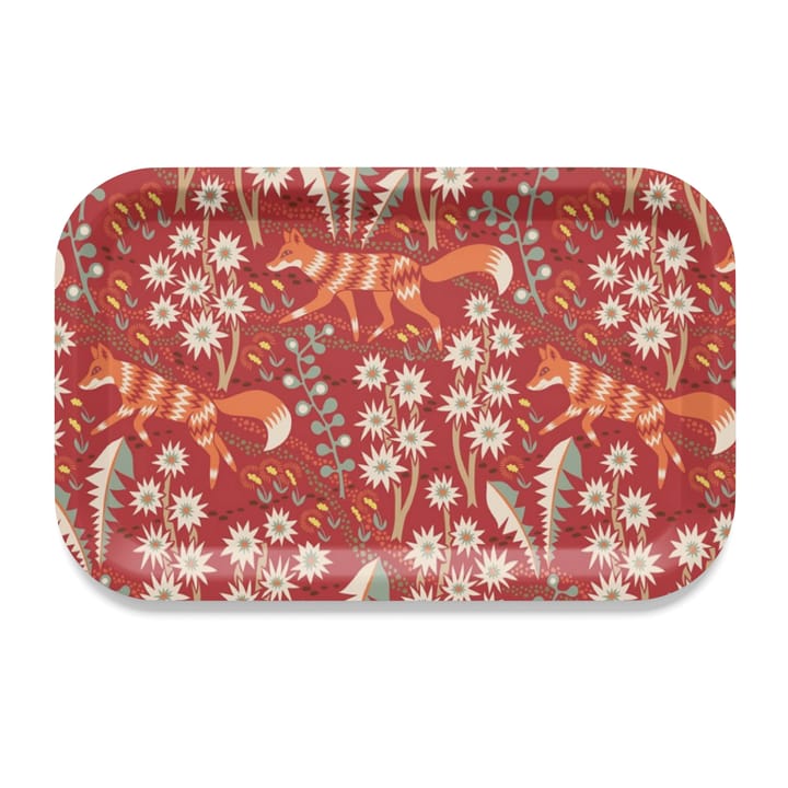 Stjärnspeja tray 21x31 cm - Red - Arvidssons Textil