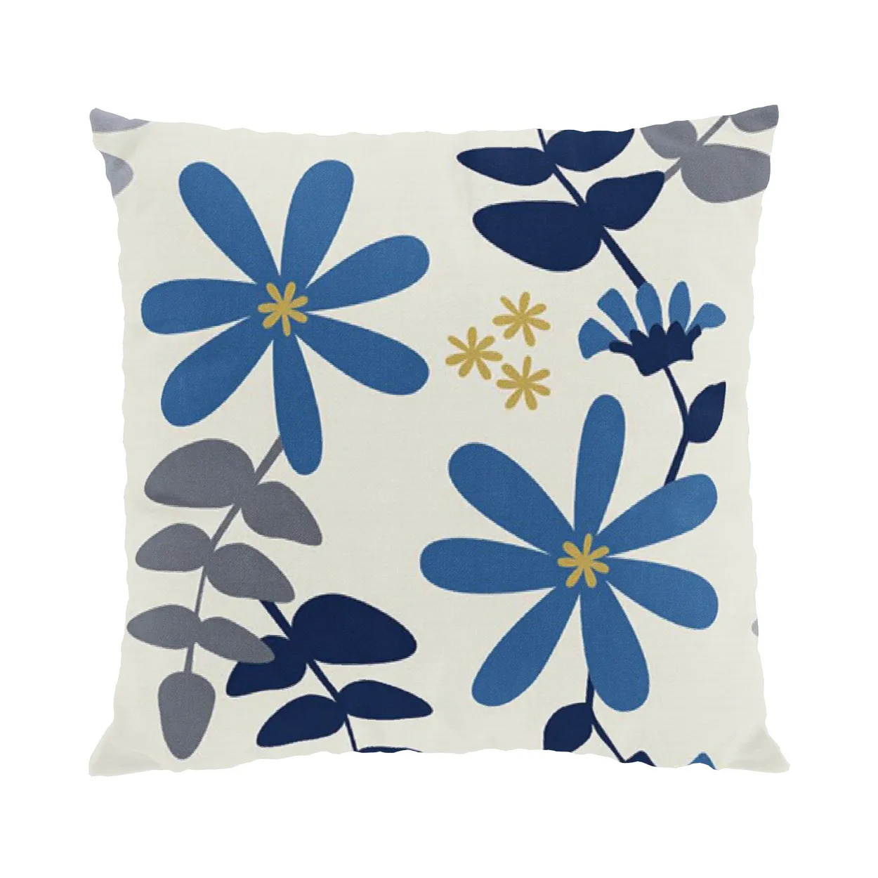 Arvidssons Textil Under solen cushion cover 47x47 cm blue