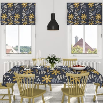 Under solen oilcloth - dark grey - Arvidssons Textil