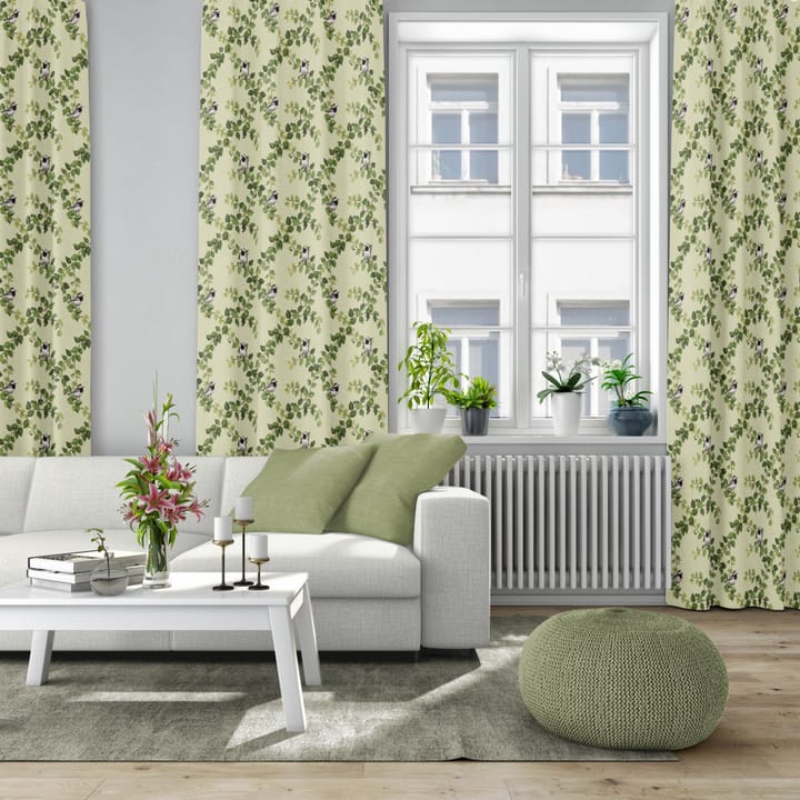 Vårlycka fabric - Green - Arvidssons Textil