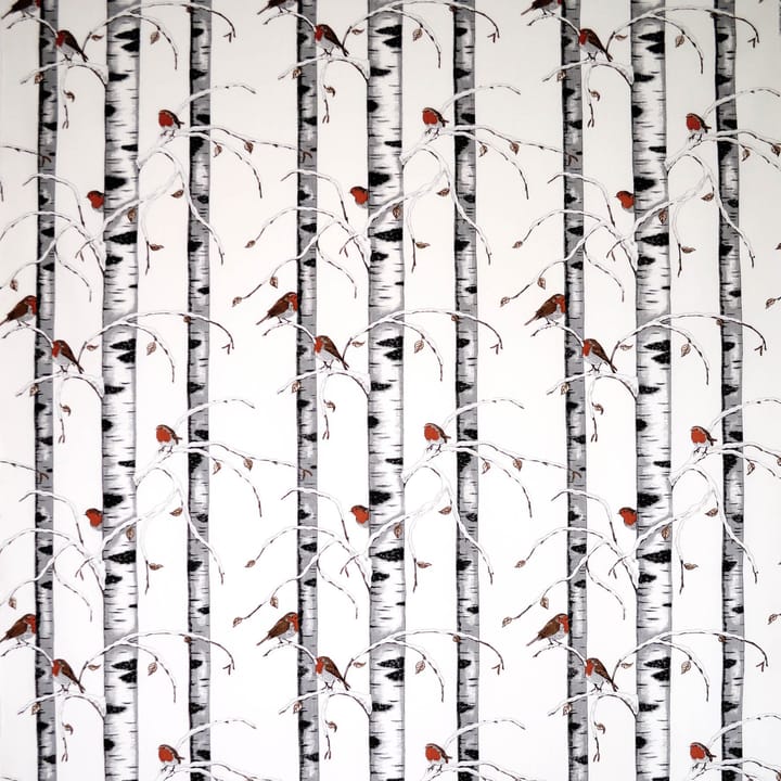 Vinterdungen fabric - white - Arvidssons Textil