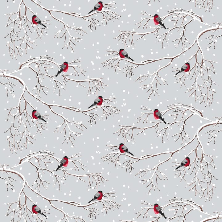 Vinterland oilcloth, grey Arvidssons Textil