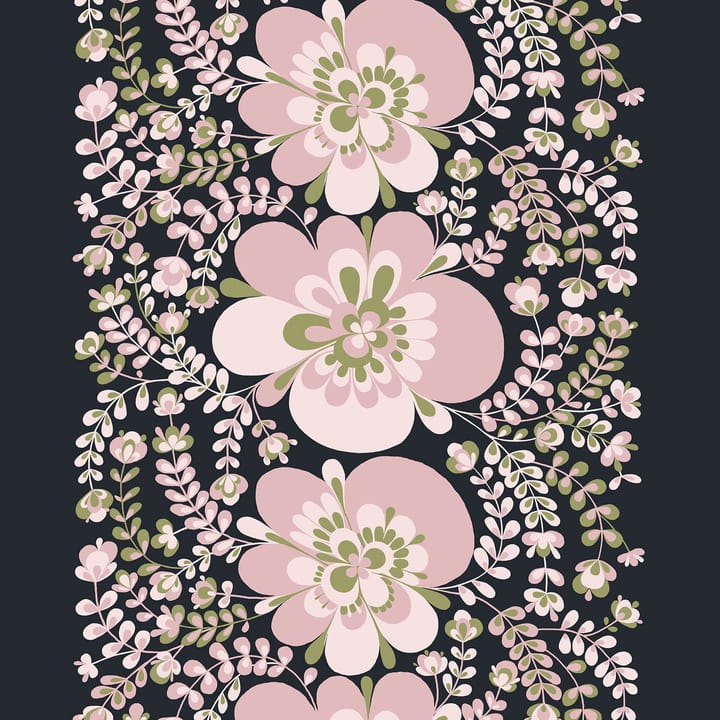 Viveka fabric - pink-grey - Arvidssons Textil
