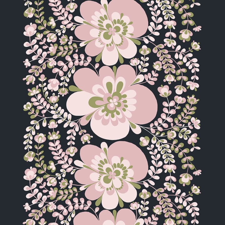 Vivoaka oilcloth, pink-grey Arvidssons Textil