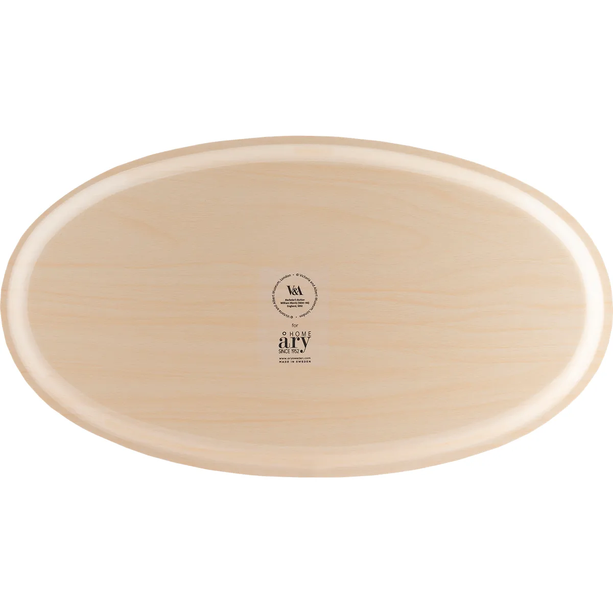 Bachelor's Button oval tray, 50x28 cm Åry Home