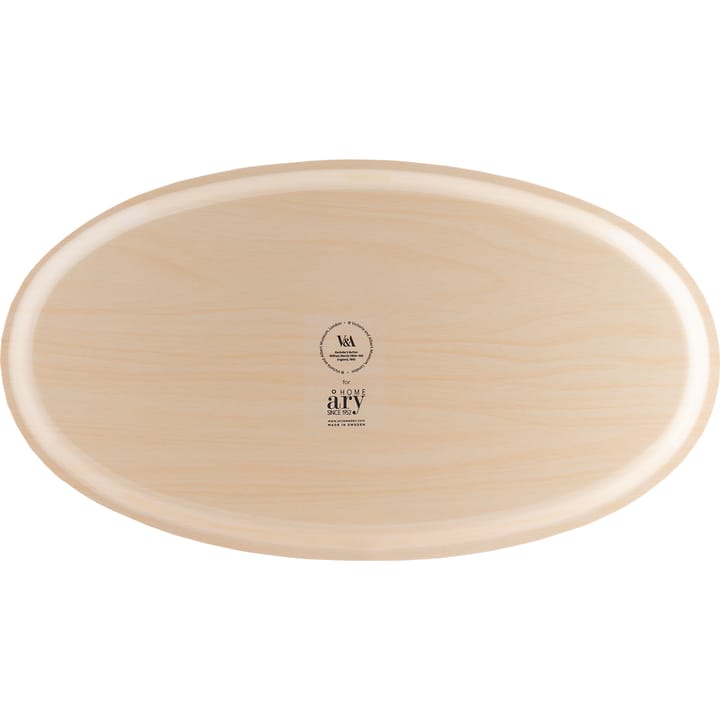 Bachelor's Button oval tray - 50x28 cm - Åry Home