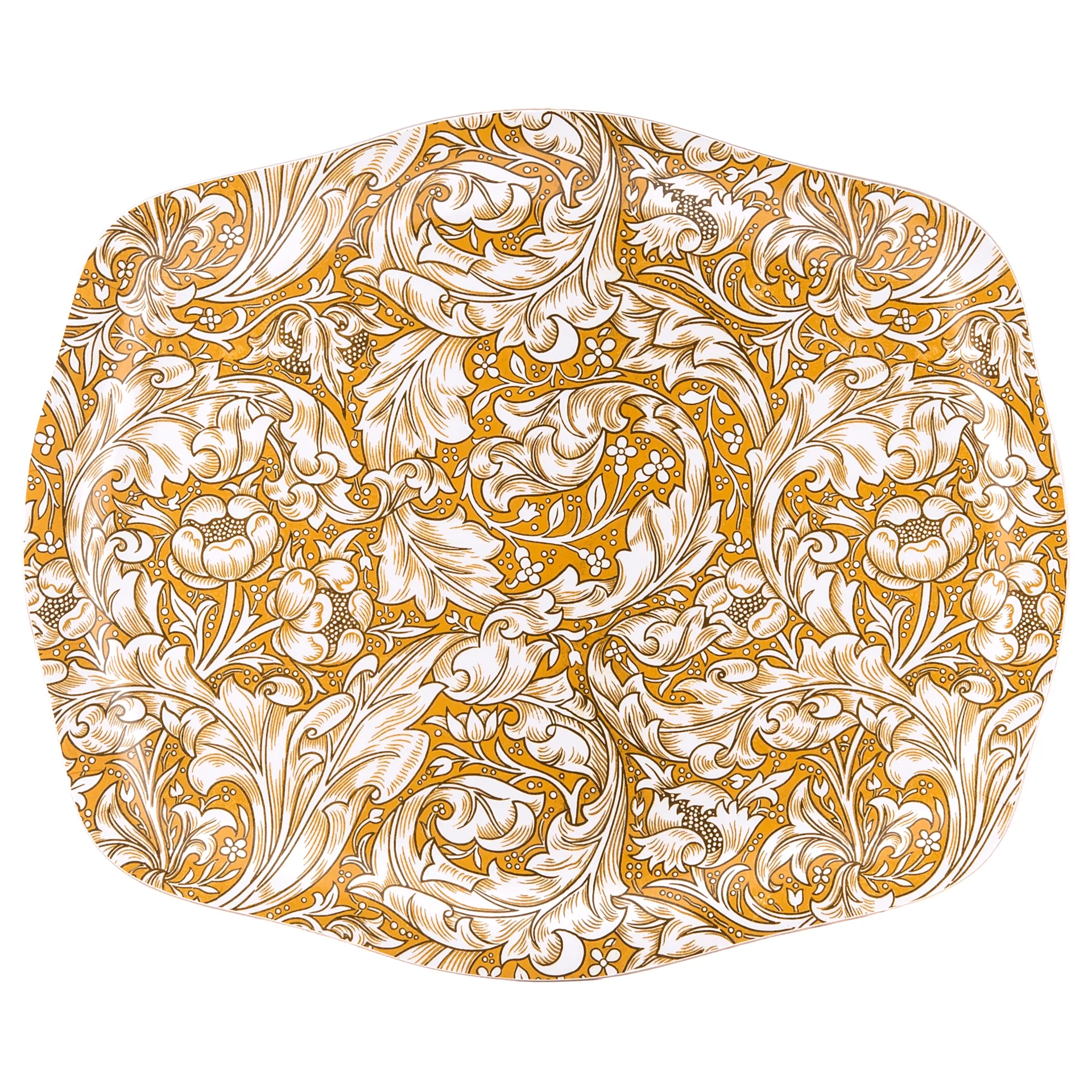 Bachelor's Button Roccoco tray, 40x30 cm Åry Home