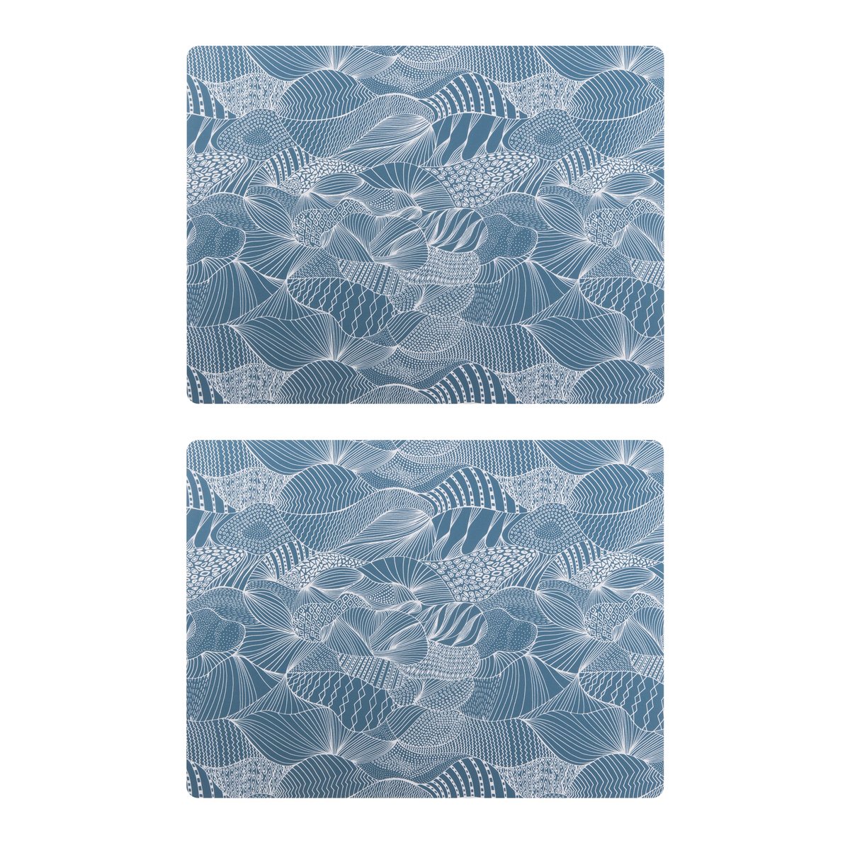 Åry Home Japanese Landscape placemat 2-pack Ocean | Scandinavian Design | Placemats | Blue