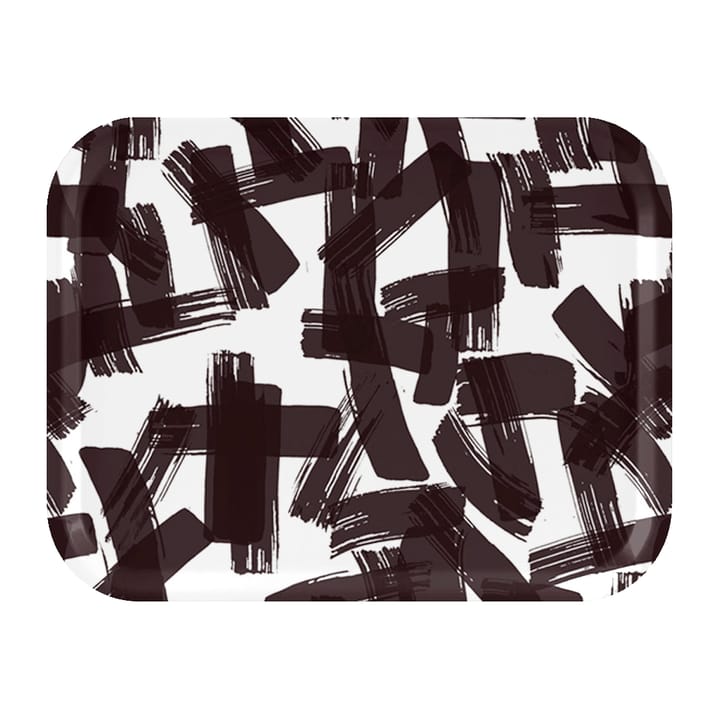 Kryss tray 28x36 cm - Black-white - Åry Home