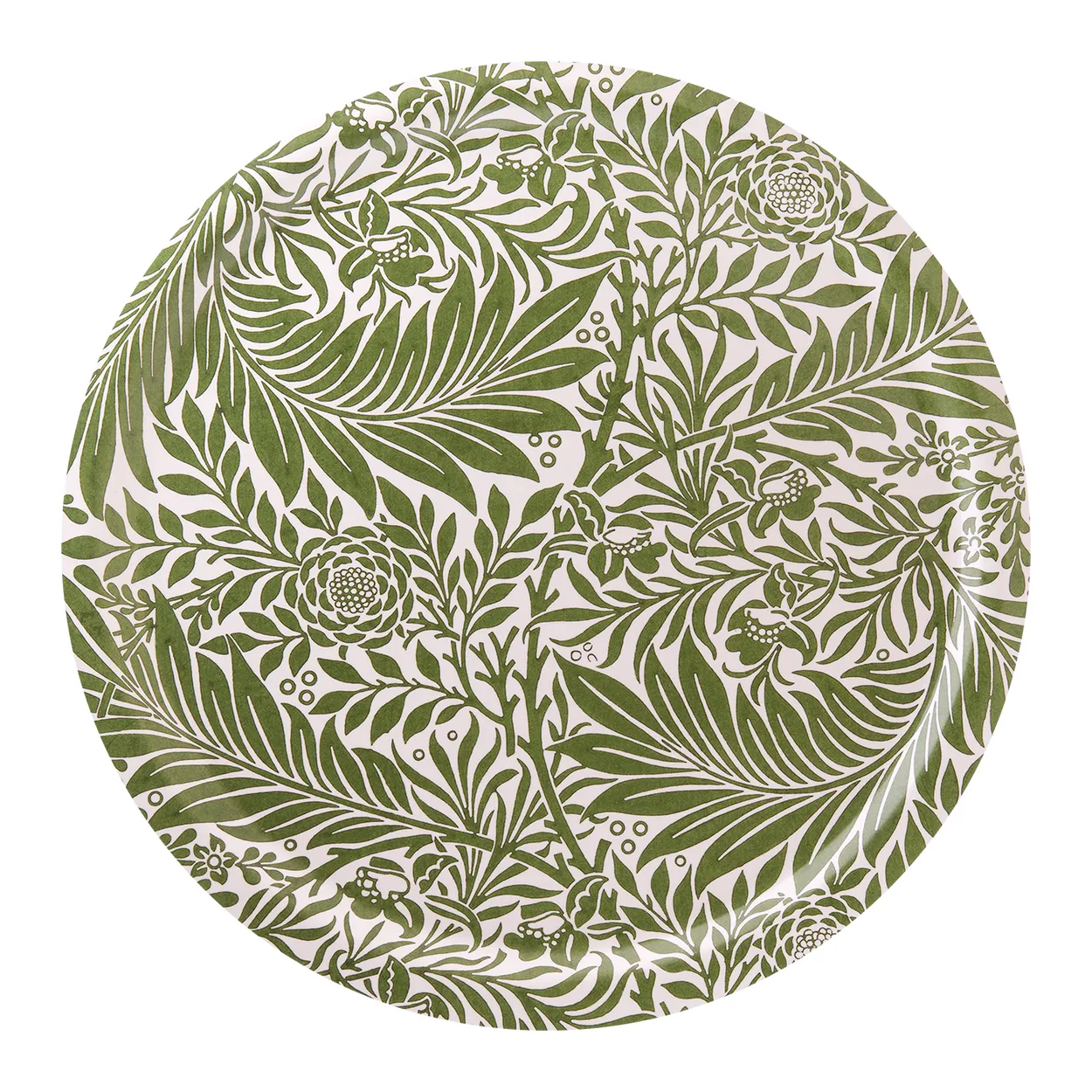 Åry Home Larkspur round tray o49 cm | Scandinavian Design | Trays | Green