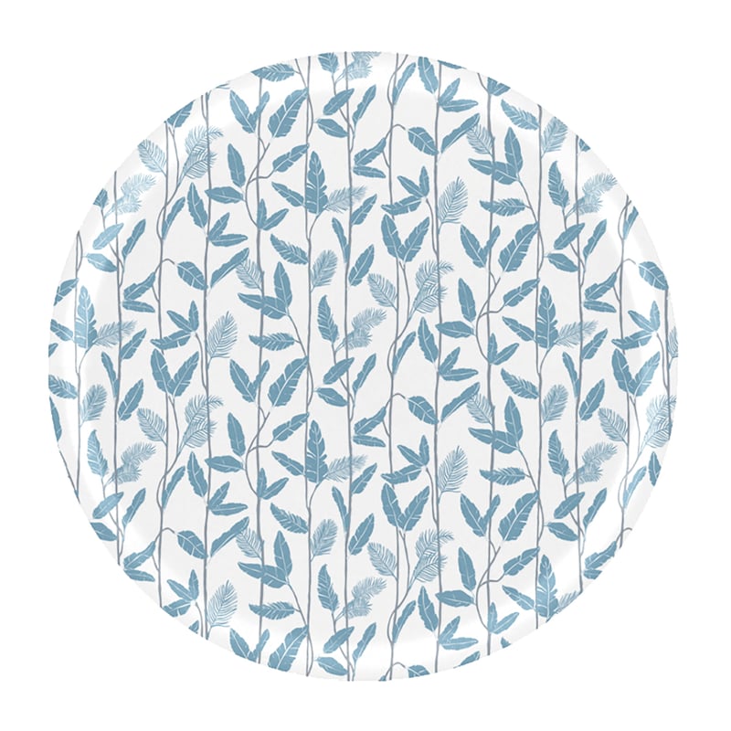 Åry Home Mougli Blue tray Ø65 cm Blue-white