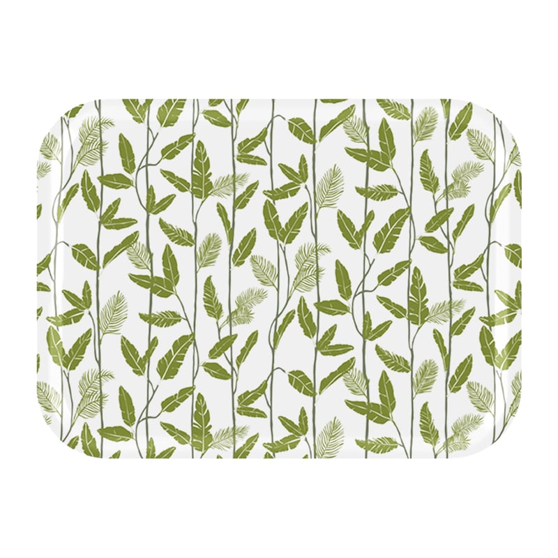 Åry Home Mougli Green tray 20x27 cm Green-white