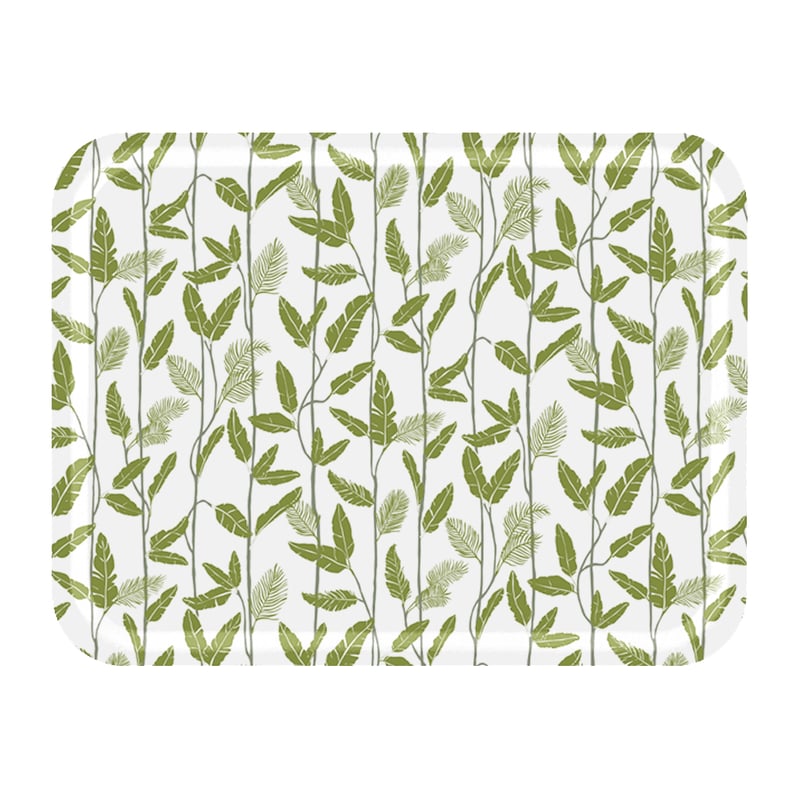 Åry Home Mougli Green tray 33x43 cm Green-white